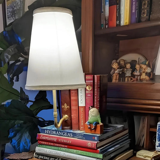 Charming Vintage Book Stack Table Lamp Brooklyn & Birch