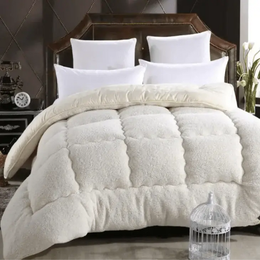 Sumptuous Goose Down and Lambswool Luxury Quilt Brooklyn & Birch